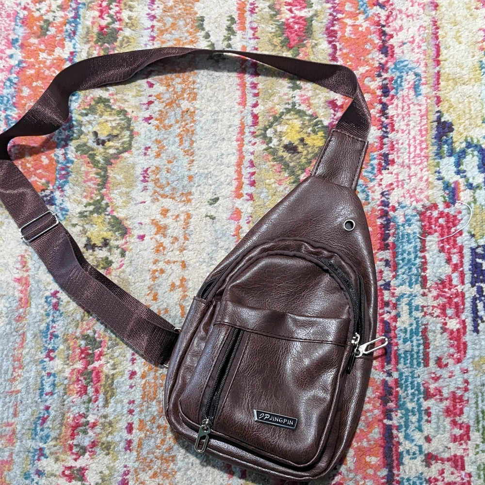 Brown Sling Bag/Backpack